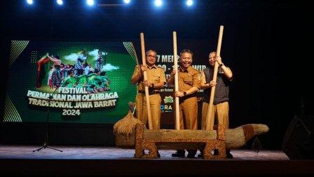 Perkenalkan Seni Dan Budaya Ke Generasi Muda, Pemprov Jabar Gelar Festival Permainan Dan Olahraga Tradisional Jawa Barat 2024